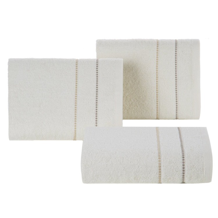 Ręcznik 70x140 500g 100% Bawełna Suzi Kremowy Eurofirany