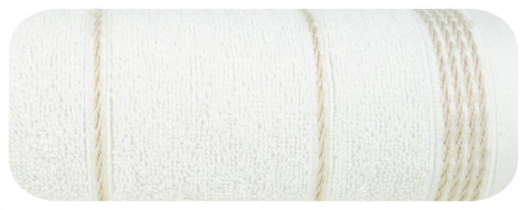 Ręcznik 30x50 500g 100% Bawełna Mira Kremowy Eurofirany