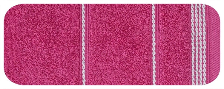 Ręcznik 30x50 500g 100% Bawełna Mira Różowy Eurofirany