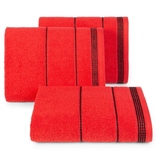 Ręcznik 70x140 500g 100% Bawełna Mira Czerwony Eurofirany