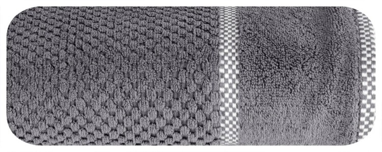 Ręcznik 50x90 540g 100% Bawełna Caleb Grafitowy Eurofirany