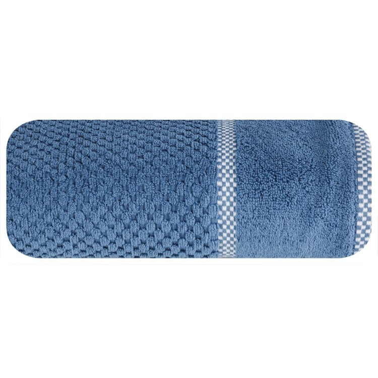 Ręcznik 50x90 540g 100% Bawełna Caleb Niebieski Eurofirany
