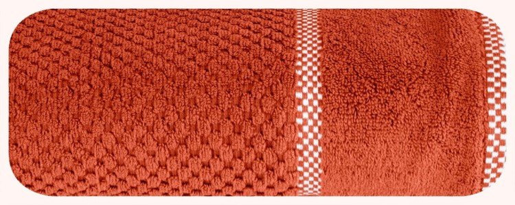Ręcznik 70x140 540g 100% Bawełna Caleb Cegła Eurofirany