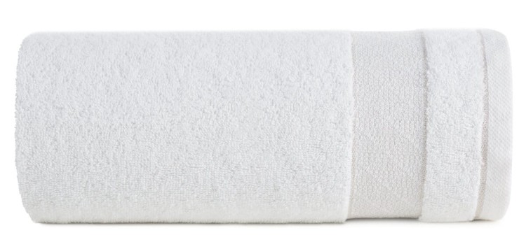 Ręcznik 50x90 500g 100% Bawełna Nessy Biały Eurofirany