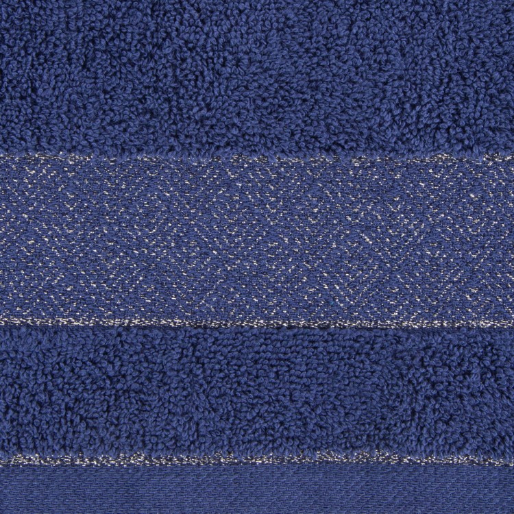 Ręcznik 50x90 500g 100% Bawełna Nessy Granatowy Eurofirany