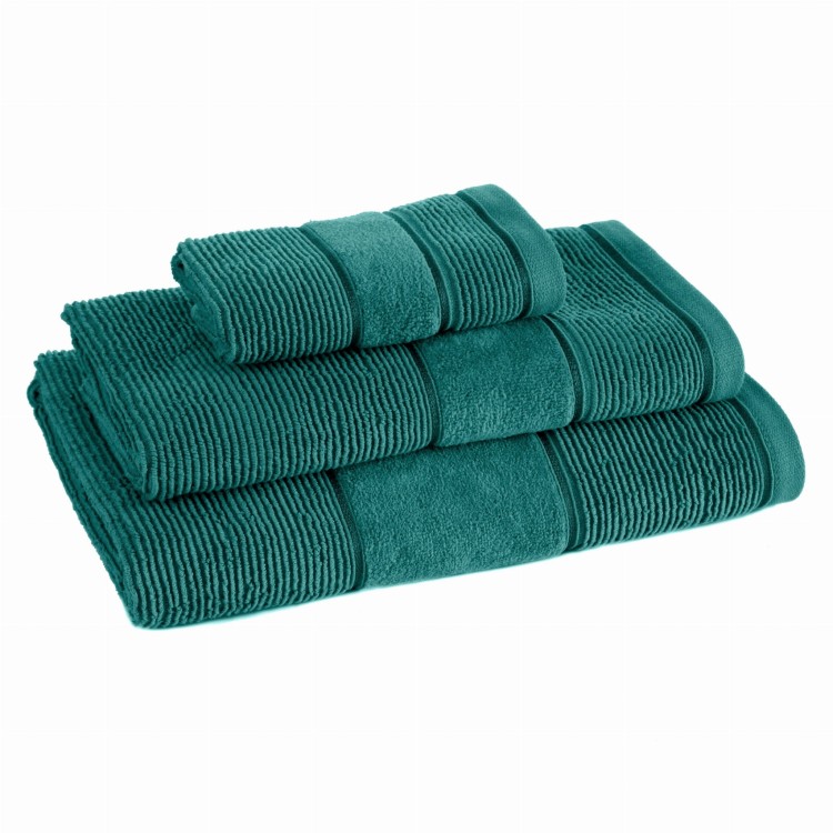 Ręcznik 30x50 500g 100% Bawełna Emma Ciemny Turkus Eurofirany