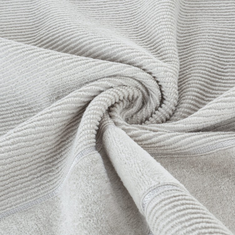 Ręcznik 30x50 500g 100% Bawełna Emma Srebrny Eurofirany