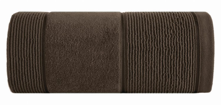 Ręcznik 50x90 500g 100% Bawełna Emma Brązowy Eurofirany