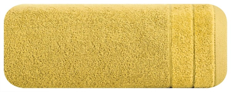Ręcznik 50x90 500g 100% Bawełna Damla Musztardowy Eurofirany