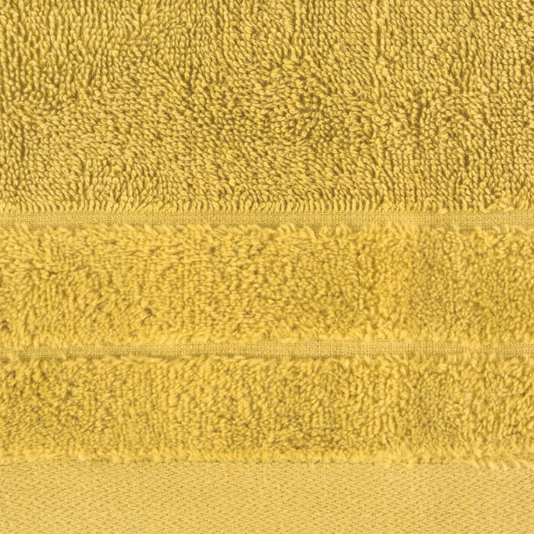 Ręcznik 50x90 500g 100% Bawełna Damla Musztardowy Eurofirany