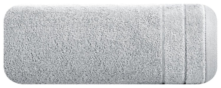 Ręcznik 50x90 500g 100% Bawełna Damla Srebrny Eurofirany