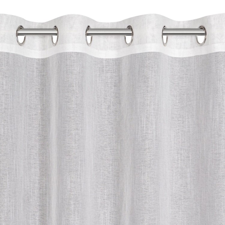 Firana Gotowa 140x250 cm Przelotka Amira Biała Eurofirany