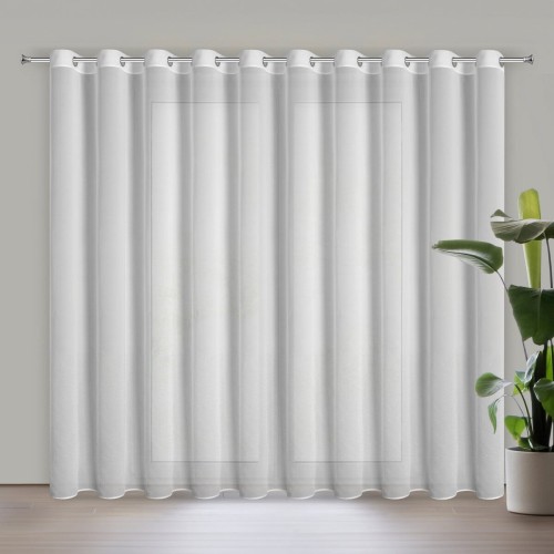 Firana Gotowa 350x250 cm Przelotka Ariadna Biała Eurofirany