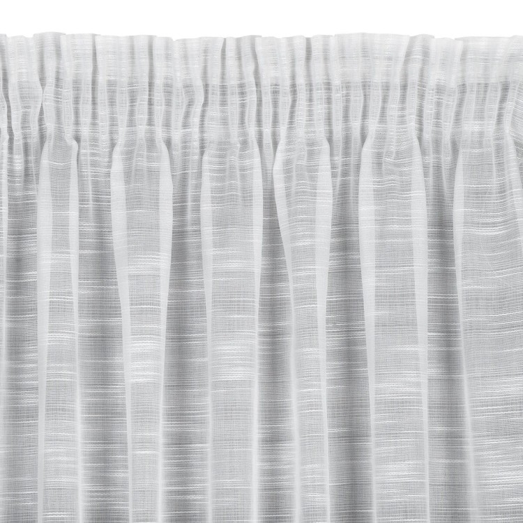 Firana Gotowa 140x270 cm Taśma Astera Biała Eurofirany