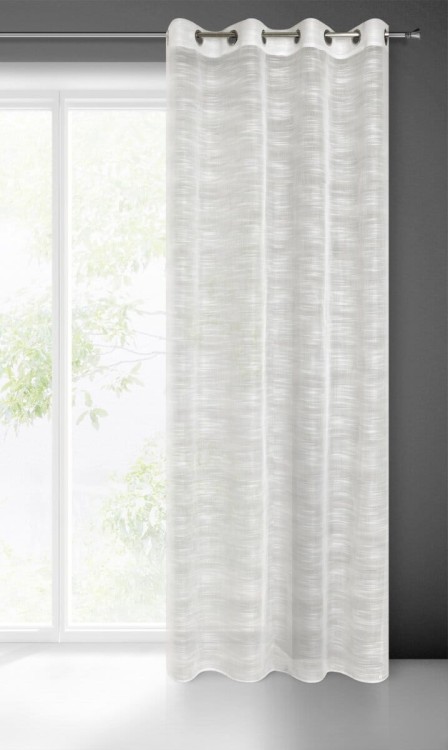 Firana Gotowa 140x250 cm Przelotka Astera Kremowa Eurofirany
