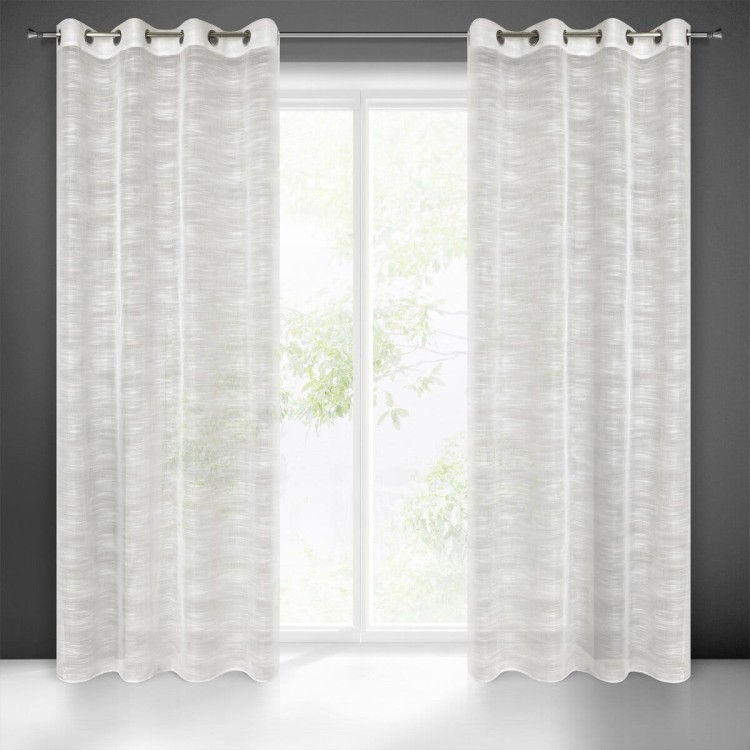 Firana Gotowa 140x250 cm Przelotka Astera Kremowa Eurofirany