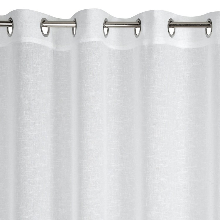 Firana Gotowa 140x250 cm Przelotka Lexy Biała Eurofirany