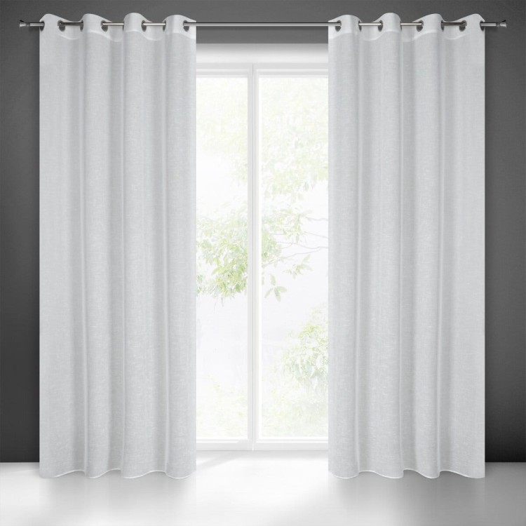 Firana Gotowa 140x250 cm Przelotka Lexy Biała Eurofirany