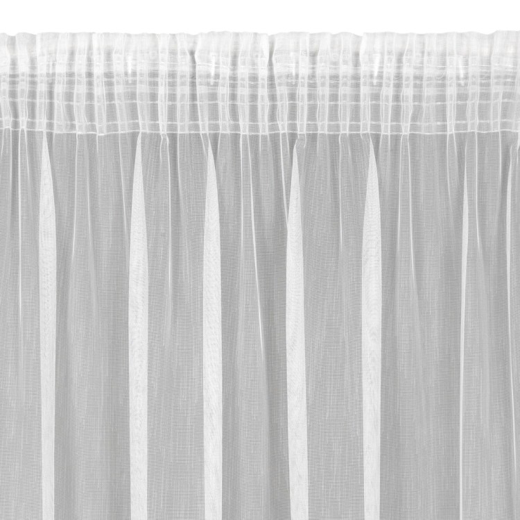Firana Gotowa 350x270 cm Taśma Nicea Biała Eurofirany