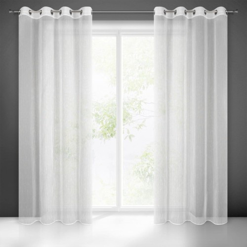 Firana Gotowa 140x250 cm Przelotka Pilar Biała Eurofirany