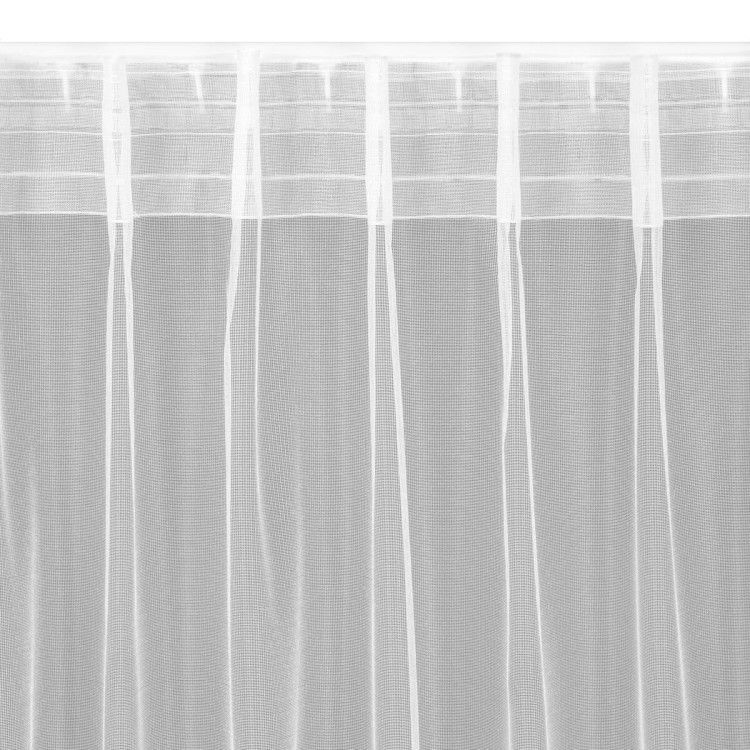 Firana Gotowa 140x300 cm Taśma Flex Tonia Biała Eurofirany