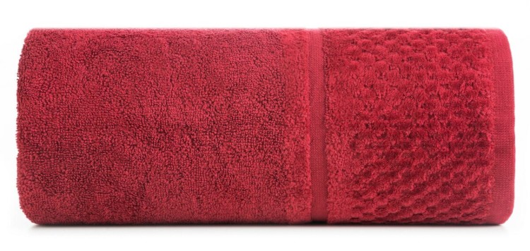 Ręcznik 50x90 550g 100% Bawełna Ibiza Czerwony Eurofirany