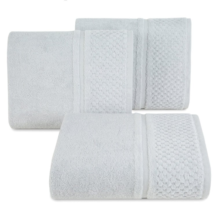 Ręcznik 70x140 550g 100% Bawełna Ibiza Srebrny Eurofirany