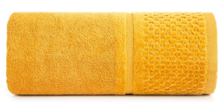Ręcznik 70x140 550g 100% Bawełna Ibiza Musztardowy Eurofirany