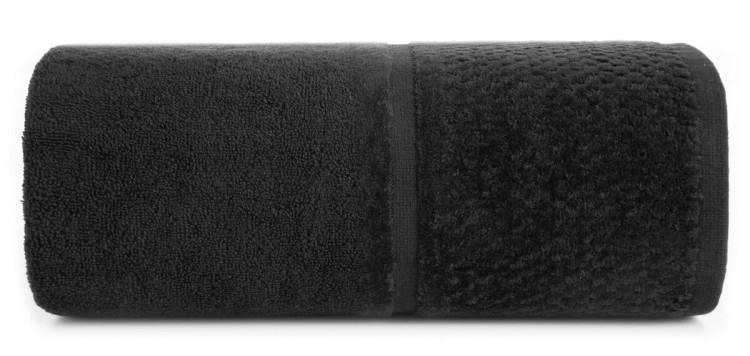 Ręcznik 70x140 550g 100% Bawełna Ibiza Czarny Eurofirany