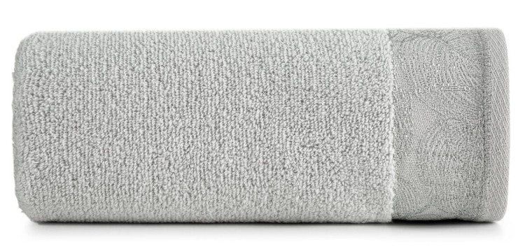 Ręcznik 50x90 400g 100% Bawełna Agis Srebrny Eurofirany