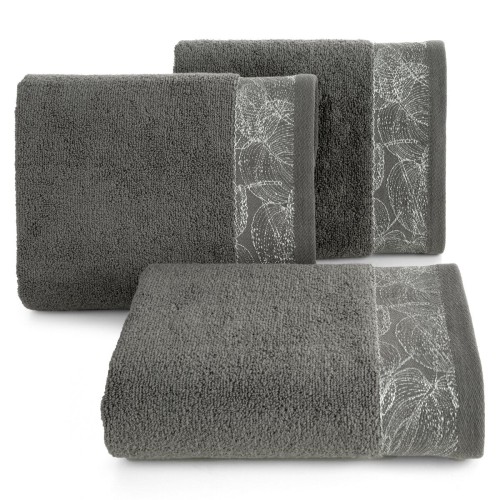 Ręcznik 50x90 400g 100% Bawełna Agis Stalowy Eurofirany