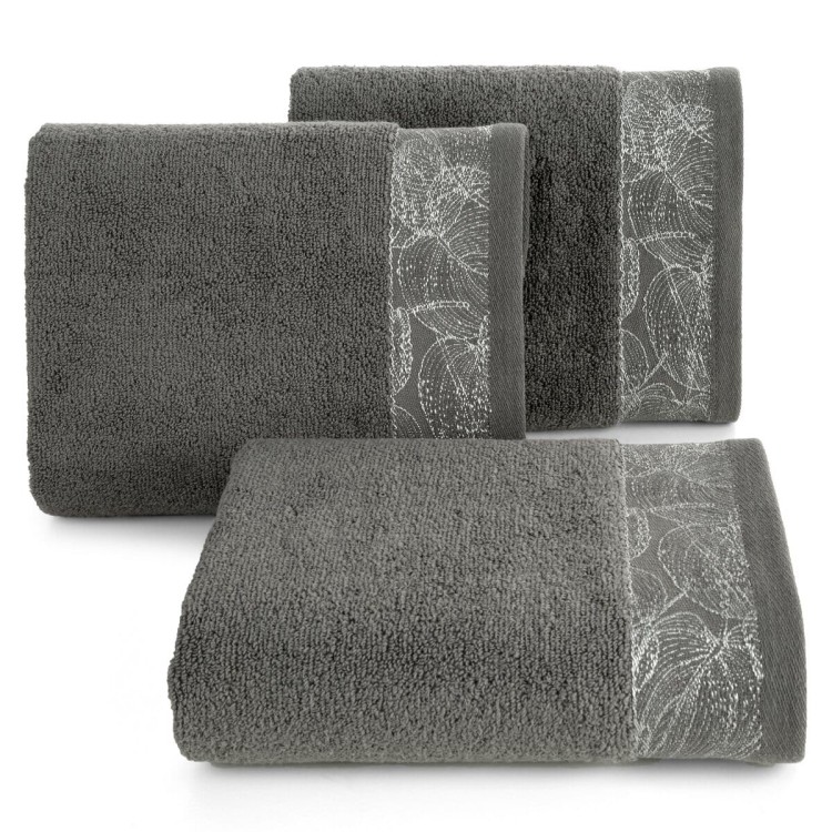 Ręcznik 50x90 400g 100% Bawełna Agis Stalowy Eurofirany