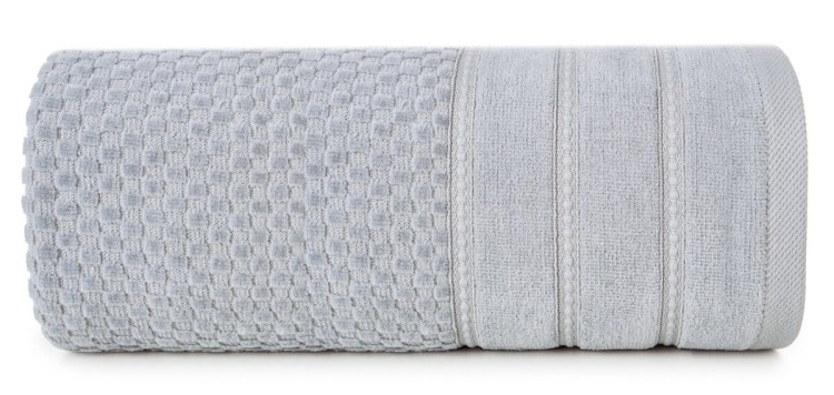 Ręcznik 30x50 500g 100% Bawełna Adore Srebrny Eurofirany