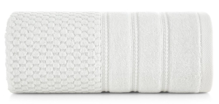 Ręcznik 50x90 500g 100% Bawełna Adore Biały Eurofirany