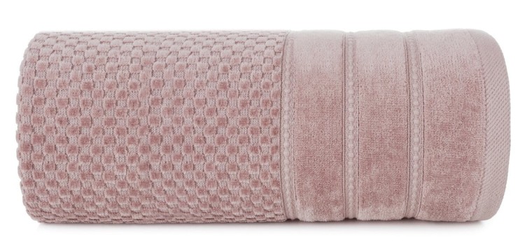 Ręcznik 50x90 500g 100% Bawełna Adore Ciemny Róż Eurofirany