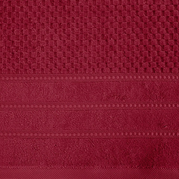 Ręcznik 50x90 500g 100% Bawełna Adore Czerwony Eurofirany