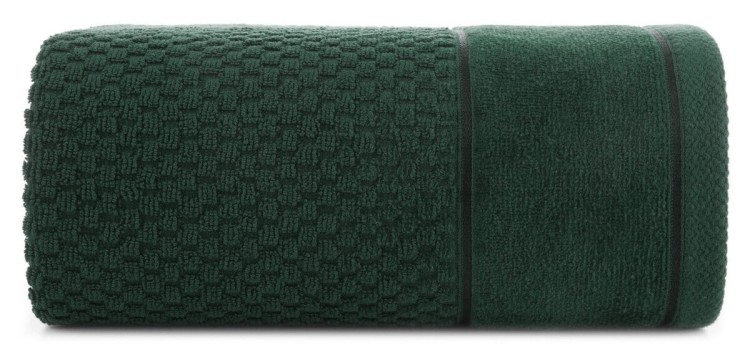 Ręcznik 30x50 500g 100% Bawełna Frida Ciemna Zieleń Eurofirany