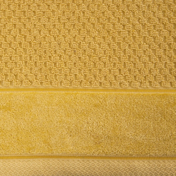 Ręcznik 70x140 500g 100% Bawełna Frida Musztardowy Eurofirany
