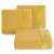 Ręcznik 70x140 500g 100% Bawełna Frida Musztardowy Eurofirany