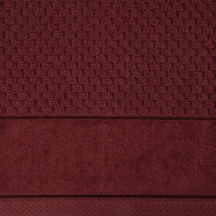 Ręcznik 50x90 500g 100% Bawełna Frida Bordowy Eurofirany