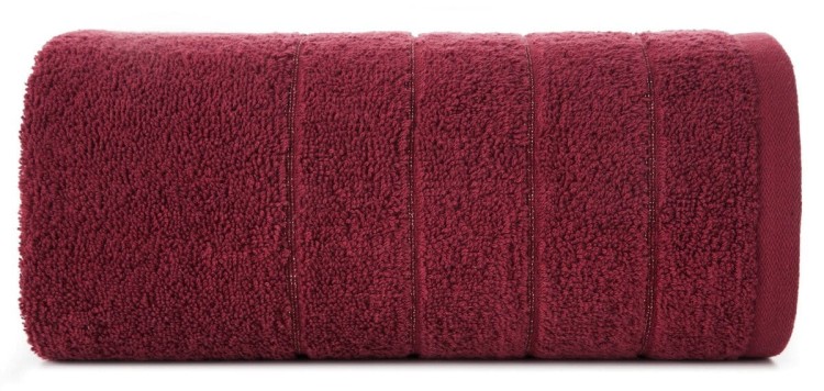 Ręcznik 50x90 500g 100% Bawełna Dali Bordowy Eurofirany