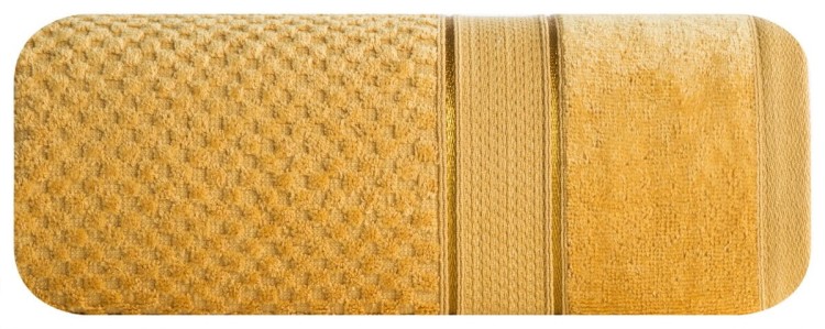 Ręcznik 50x90 500g 100% Bawełna Jessi Musztardowy Eurofirany