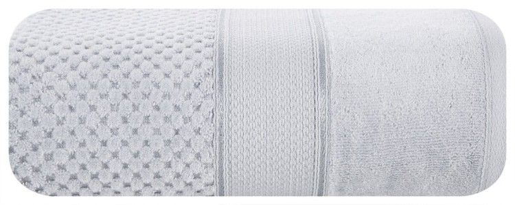 Ręcznik 90x150 500g 100% Bawełna Jessi Srebrny Eurofirany