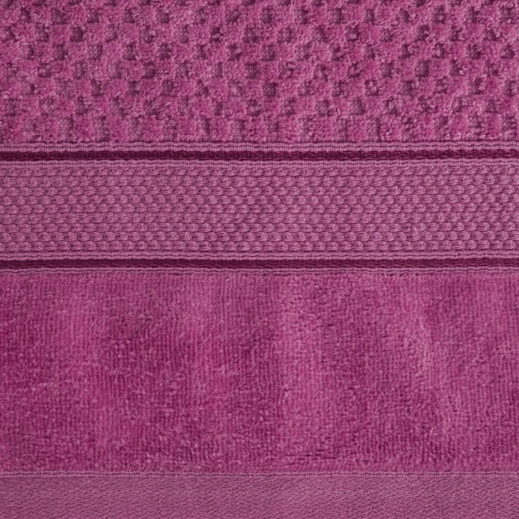 Ręcznik 90x150 500g 100% Bawełna Jessi Amarantowy Eurofirany