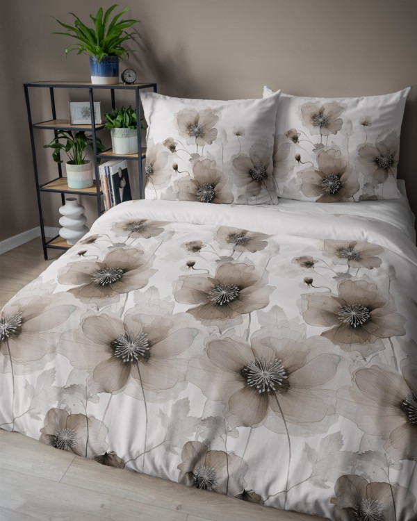 Pościel 220x200 + 2 Poszewki Satyna 100% Bawełna 4817D Detexpol