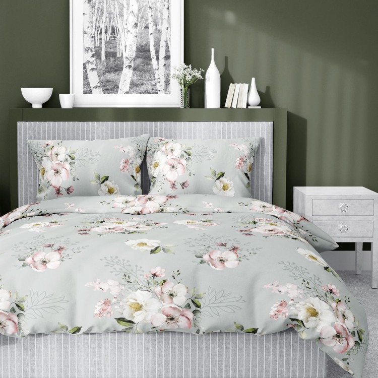 Pościel 220x200 + 2 Poszewki Satyna 100% Bawełna 5233A Detexpol