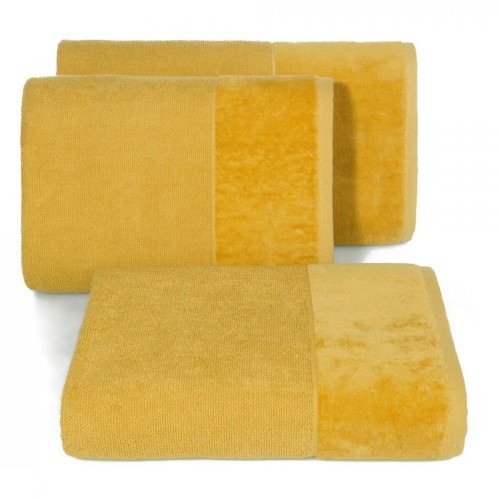 Ręcznik 30x50 500g 100% Bawełna Lucy Musztardowy Eurofirany