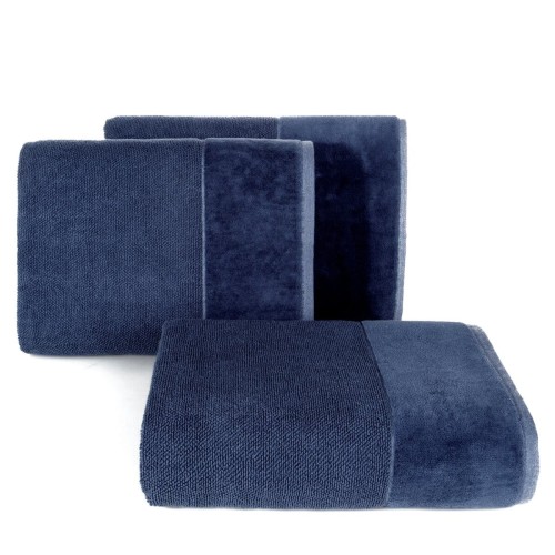 Ręcznik 30x50 500g 100% Bawełna Lucy Granatowy Eurofirany