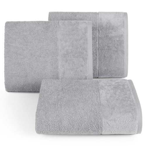 Ręcznik 30x50 500g 100% Bawełna Lucy Srebrny Eurofirany