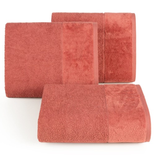 Ręcznik 70x140 500g 100% Bawełna Lucy Jasny Bordowy Eurofirany